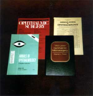 Book covers for eye floater books